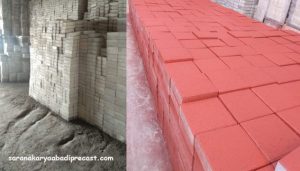 jenis paving block warna